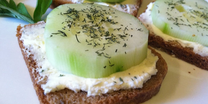 Bitesize Cucumber Sandwiches