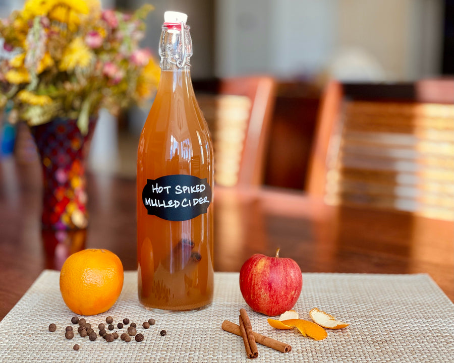Hot Spiked Mulled Cider