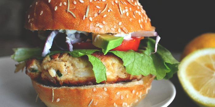 Lump Crab Cake Burger