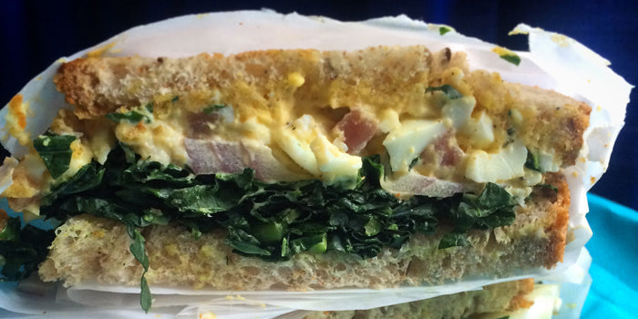 Prosciutto Egg Salad Sandwich