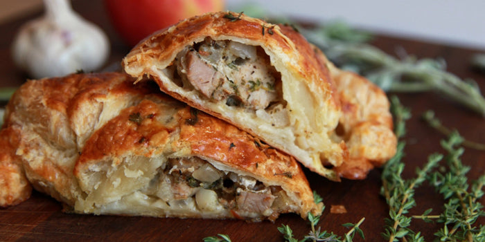 Roasted Garlic & Herb Pasty