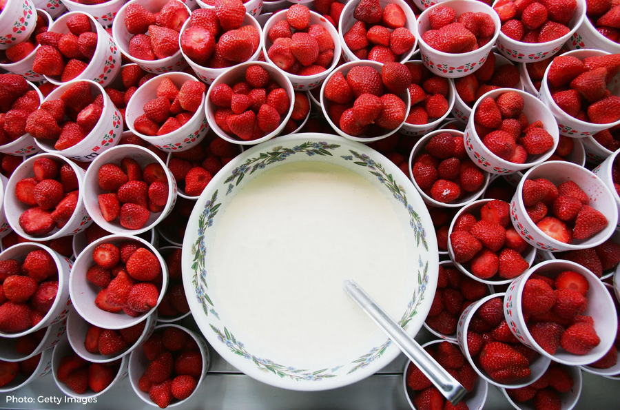 The History Behind Strawberries and Cream at Wimbledon