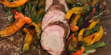 Smoked Pork Loin & Peppers