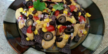Red, White and Blue Nachos