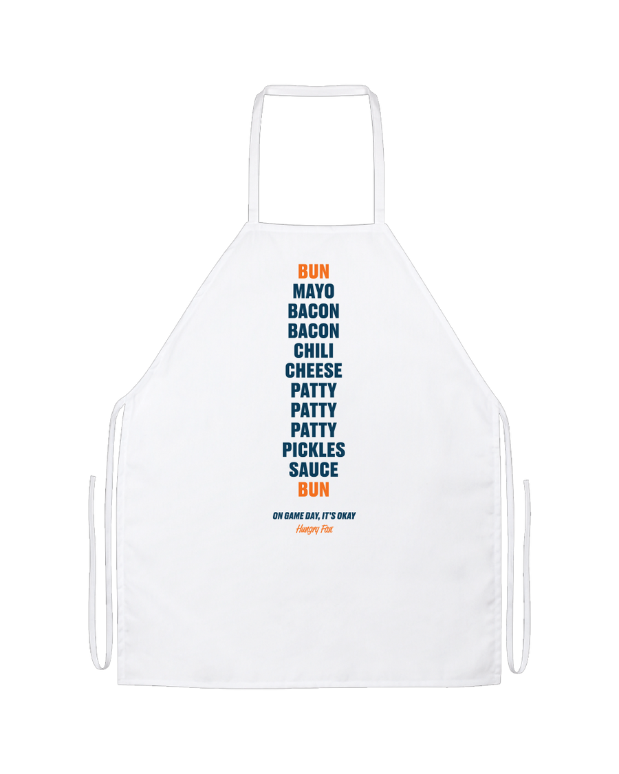 Epically Stacked Burger Apron