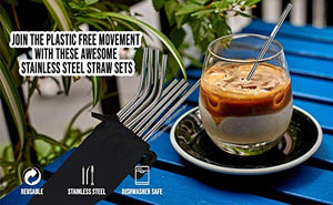 Stainless Steel Metal Drinking Straws