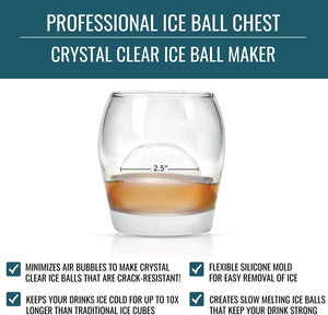 Whiskey Ice Ball Maker 2.5