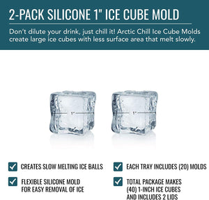 1'' Silicone Ice Cube Trays