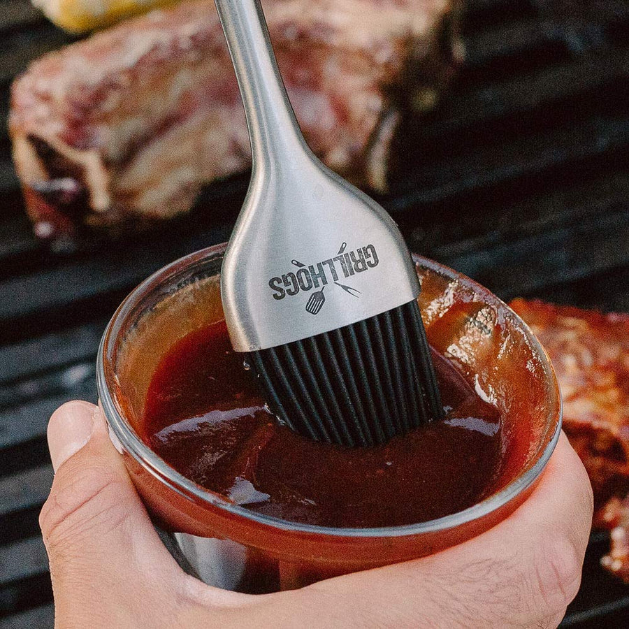 GRILLHOGS Silicone Sauce Basting Brush (2 Pack) – Hungry Fan