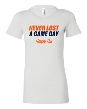 Womens Never Lost A Game Day T-Shirt