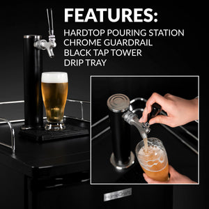 Full Size Kegerator Draft Beer Dispenser