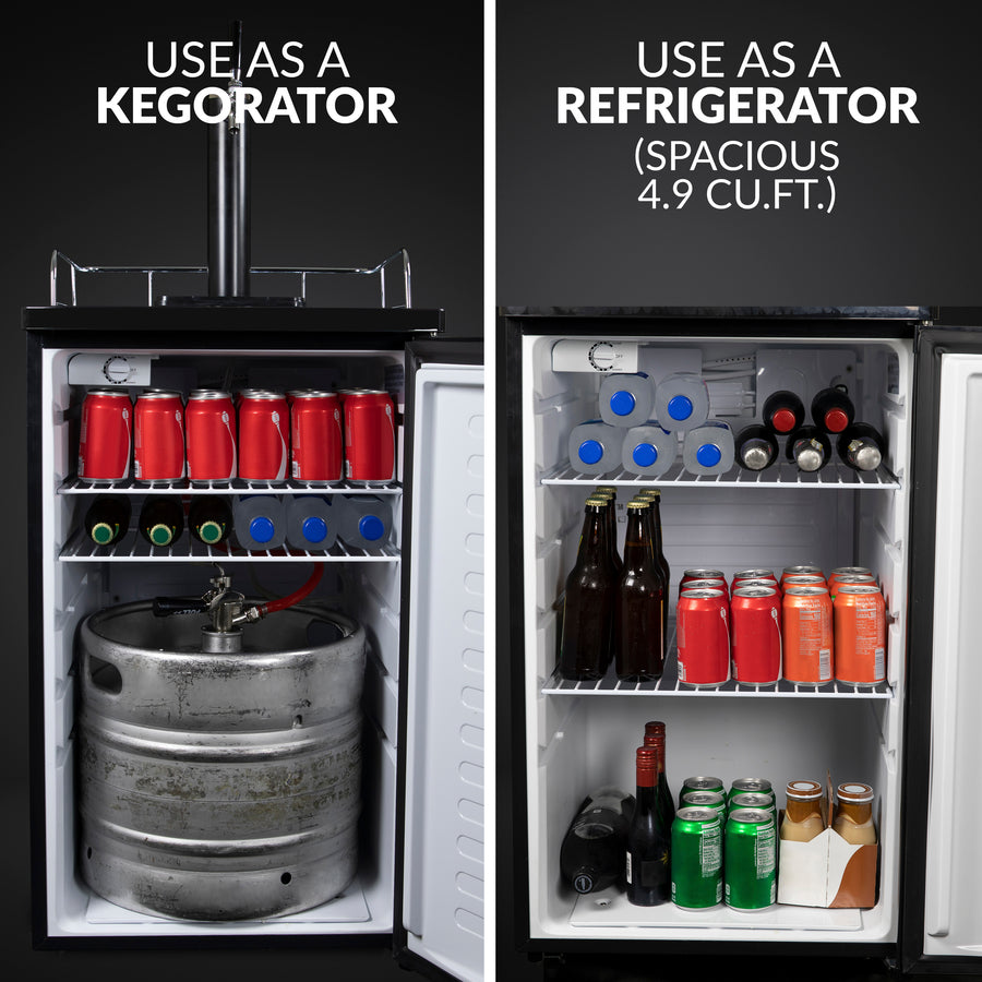 Full Size Kegerator Draft Beer Dispenser