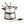 Load image into Gallery viewer, 6-Cup Stainless Steel Electric Chocolate &amp; Cheese Fondue Pot
