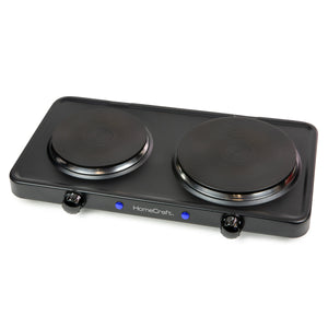 HomeCraft™ Double Burner Hot Plate