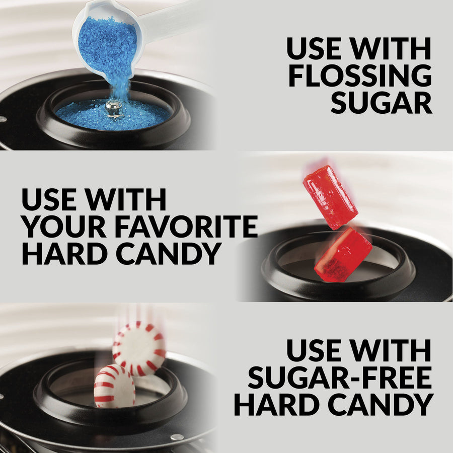 Retro Hard & Sugar-Free Candy Original Cotton Candy Maker