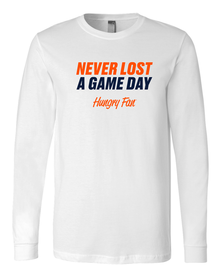 Long-Sleeved Never Lost A Game Day T-Shirt
